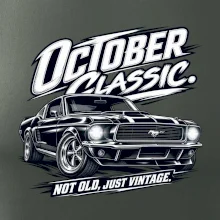 Říjnová klasika americký veterán muscle car