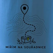 Mířím na souřadnice minimalistická trasa