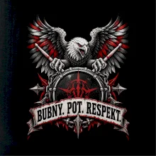 Orel s paličkami - bubny pot respekt
