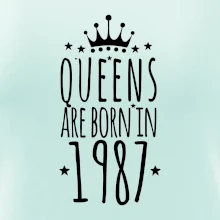 Queens are born in 1987
