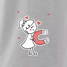 Párový motiv - panáček a magnet