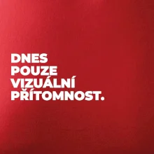 DNES POUZE VIZUÁLNÍ PŘÍTOMNOST.