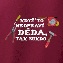 Když to neopraví děda, tak nikdo barevné