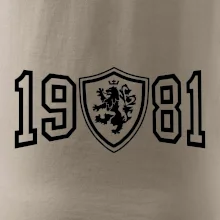 Narozeninový motiv - znak - 1981 Narozeninový motiv - znak - 1981