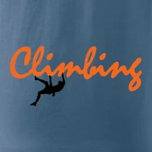 Climbing psací text