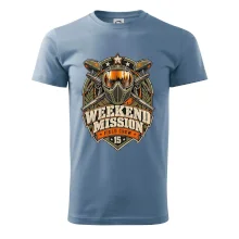 Víkendová mise vintage paintball odznak