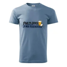 Pivo po zápase je moje regenerace