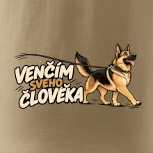 Venčím svého člověka - německý ovčák