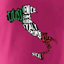 Mapy - názvy měst - Italie