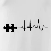 EKG puzzle rozpojené
