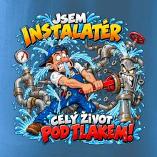 Instalatér celý život pod tlakem komiks