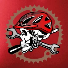 Lebka biker opravář