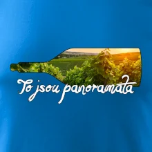 To jsou panoramata vinice