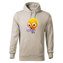 Žárovka přemýšlí nad knihou