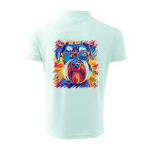 Knírač barevný styl 70s