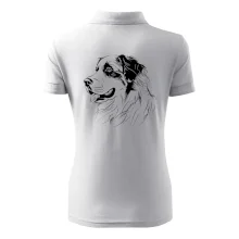 Bernský salašnický pes černá kresba