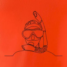 Potápěč jedním tahem