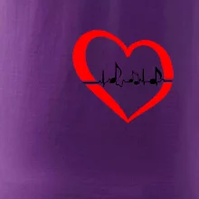 Moje srdce bije pro hudbu - srdce malé