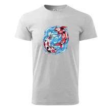 Yin & Yang Koi kapr - červený