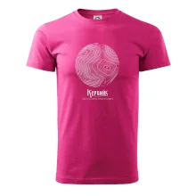 Keprník - vrstevnice v kruhu