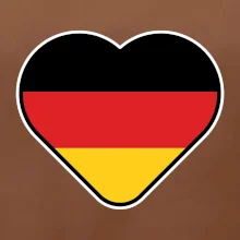 Germany love velké - Německá vlajka