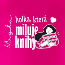 Černobílá holka, která miluje knihy - Vaše jméno