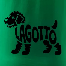 Lagotto nápis v těle