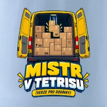 Mistr v tetrisu pro dodávky