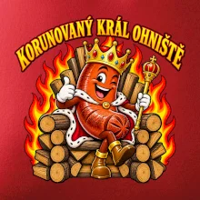 Korunovaný král ohniště