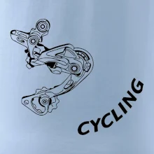 Cycling nápis šikmo