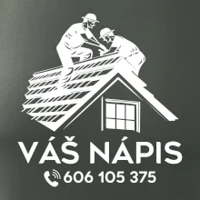 Tričko pro pokrývače - Dva dělníci