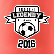 Zrození fotbalové legendy - tvůj den a rok narození