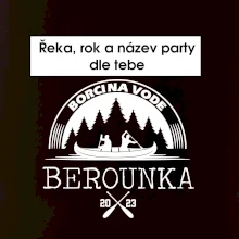 Na vodu - Kanoe les (vlastní nápis)