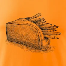 Školní penál kreslený