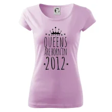 Queens are born in 2012