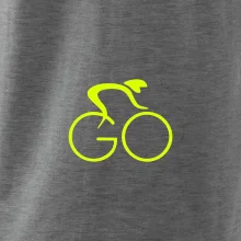 GO - Fluo cyklista malý