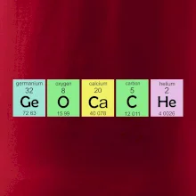 Geocache - periodická tabulka