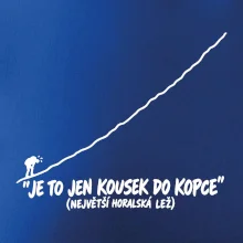 Je to jen kousek do kopce