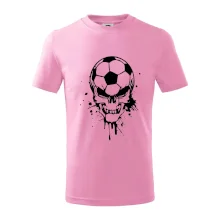 Fotbal lebka splash Fotbal lebka splash