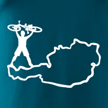 Cyklista - Mapa Rakouska