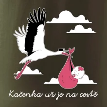 Holčička už je na cestě - Vaše jméno