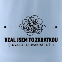 Vzal jsem to zkratkou