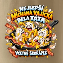 Nejlepší míchaná vajíčka dělá táta Včetně skořápek