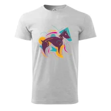 Pes abstrakce hubený