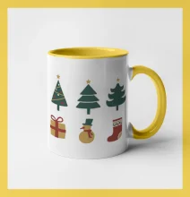 Vánoční sada - stromky a dárky