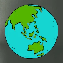 Planeta na prsu - Austrálie