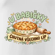 U babičky chutná všechno líp domácí koláč