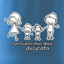 Opravdoví muži dělají dvojčata - kluk kluk
