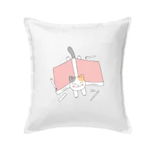 Učení na státnice kočka