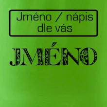 Folklor - jméno - nápis Folklor - jméno - nápis